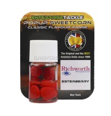 Искусственная плавающая насадка Enterprise Tackle Pop Up Sweetcorn Richword Esterberry Red Земляника